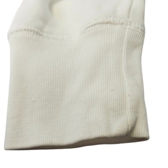 ZADIG & VOLTAIRE Womens Upper Skull Foil Sweatshirt, White, Silver Graphic, XS - Picture 9 of 11